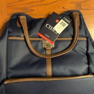 Luxury tote bag Chaps Tote Bag Brand 16x13.5x8 1.5lb Final Price